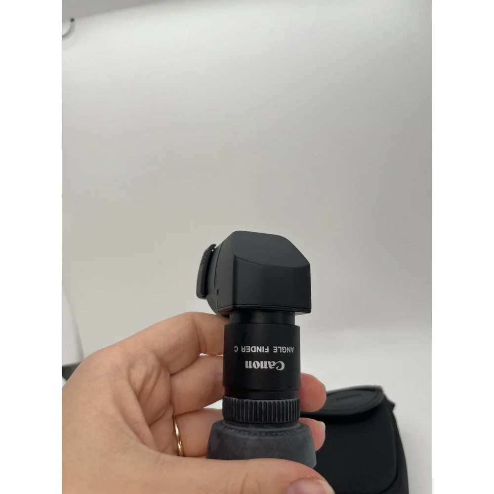 Canon Angle Finder C 1.25x - 2.5x Viewfinder Attachment w/Ec-C Adapter Untested